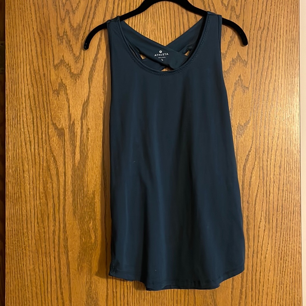 Athleta green Tank Top L